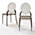 Modern Dining Chair: Sleek Design 3D model small image 2