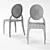 Modern Dining Chair: Sleek Design 3D model small image 3