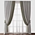 Elegant Drapery 419 3D model small image 1