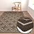 Versatile High-Quality 3-Piece Carpet Set 3D model small image 2