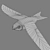 Swift in Flight - Exquisite Avian Replica 3D model small image 3