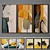 Modern Art Collection - Set of 9 Paintings 3D model small image 1