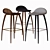 Sophisticated GUBI Bar Chair 3D model small image 1