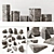 Stone Splinter Decor: High-Quality 3D Stone Polygon Models 3D model small image 1