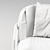 Flexform Alison Armchair: Modern Comfort at its Best 3D model small image 2