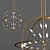 Elegance in Light: ARMILLA Chandelier 3D model small image 1