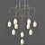 Elegant AR6-AR3-R1 Pendant Light 3D model small image 1