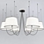 Minimalist Cloud Pendant Light 3D model small image 1
