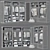 SIPARIO Wardrobe: Sophisticated and Spacious 3D model small image 3