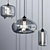 Modern Pendant Lighting: Fumo Set 3D model small image 1