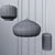 Modern Pendant Lighting: Fumo Set 3D model small image 2