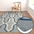 High-Quality Carpet Set 3D model small image 2