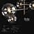 Bolle 6-Light Chandelier by Gallotti & Radice 3D model small image 2