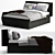 Sleek Brimnes Ikea Bedframe 3D model small image 1