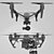 Advanced Aerial Filming: DJI Inspire 1 PRO 3D model small image 3