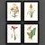 Modern Botanical Art Prints 3D model small image 2