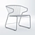 Modern Gabbia Mesh Chair 3D model small image 3