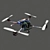 DIY Quadcopter Kit: Affordable, Homemade Design 3D model small image 1