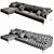 Poliform Bellport Chaise Lounge - Sleek and Stylish Seating 3D model small image 3