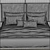 DreamComfort Bed – SP2802 3D model small image 3