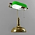 Bronze Table Lamp: Elegant Lighting Solution 3D model small image 1