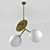 Cherry Art-Deco Pendant Light 3D model small image 1