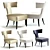 Portman Armchair: Luxurious Comfort for Any Space 3D model small image 1