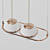 Elegant Decò Pendant Lamp 3D model small image 3