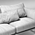 Gamma Arredamenti Vessel Sofa 3D model small image 3