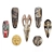 Lifelike African Mask Collection 3D model small image 1