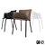 Sleek Paper Chair: Stylish Design, Multiple Colors 3D model small image 1