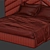 Opulent Dream: Elegant Luxury Bed 3D model small image 3