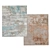 Luxe Silk & Artisan Raku Rugs 3D model small image 1