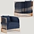 Elegant Mandy Chair: Unconventional Beauty 3D model small image 2