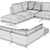 Marelli Clipper - Modular Sectional Sofa 3D model small image 3