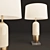 Sleek Tavi Lamp: Modern Elegance 3D model small image 1