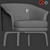 Elegant Poltrona Frau Nivola Armchair 3D model small image 2