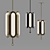 Sleek Vertical Circuit Lighting 3D model small image 1