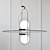 SETAREH - Elegant Blown Glass Pendant 3D model small image 1