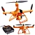 Wingsland Minivet M1 GPS Drone 3D model small image 2