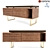 Contemporary Benacun Sideboard 3D model small image 2