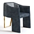 Sleek Ketch Chair: Modern Elegance 3D model small image 1