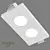 RODEN-light RD-211: Plaster Under Plaster Luminaire 3D model small image 1