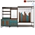 Modern Loft Wardrobe for Home Organization 3D model small image 2