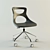 Sleek Swivel Chair: Supersonic 3D model small image 1