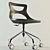 Sleek Swivel Chair: Supersonic 3D model small image 3