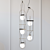 Elegant Setareh Pendant Lamp 3D model small image 1