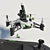 Parrot Mambo Drone Kit: Quadcopter with Camera, Shooting Cannon, and Lego Figure Head 3D model small image 2