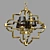 Elegant Lantern Fixture for Perfect Ambiance 3D model small image 1