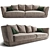 Tecni Nova 1716 Fortune II: Stylish Sofa, 3ds Max, Corona Render 3D model small image 1